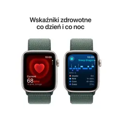 Apple Watch SE 2gen GPS koperta 40mm z aluminium Księżycowa poświata opaska sportowa Górskie jezioro