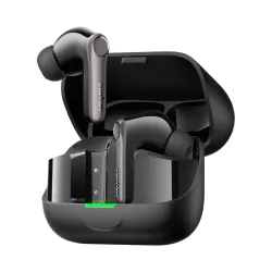 Słuchawki bezprzewodowe Earfun Air Pro 4+ ANC Dokanałowe Bluetooth 6.0 Funkcje AI Czarny