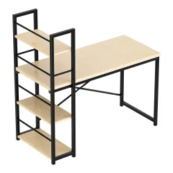 Biurko gamingowe MARK ADLER Leader 4.0 Brązowo-czarny