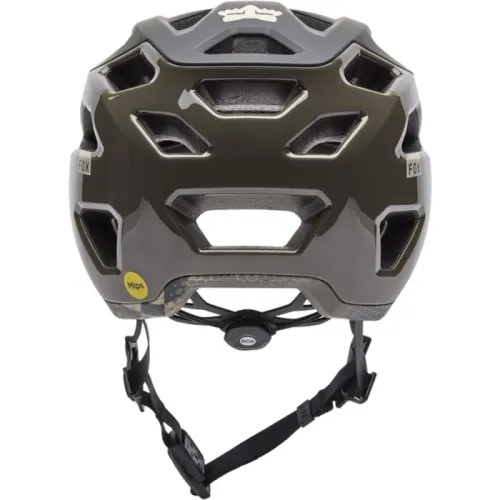 Kask rowerowy Fox Crossframe Pro MIPS czarno-brązowy