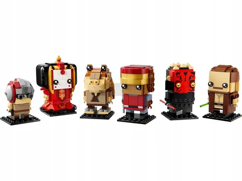 LEGO BRICKHEADZ 40676 Mroczne widmo, Maul, Anakin, zestaw klocków +10 lat