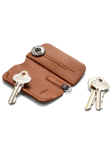 Skórzane etui na klucze Bellroy Key Cover (third edition) - caramel