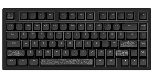 Klawiatura DARK PROJECT ALU81A Terra Nostra Czarny