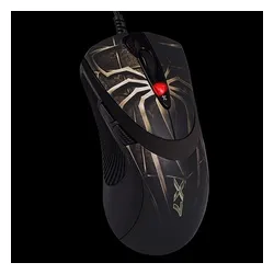 Myszka gamingowa A4Tech XL-747 przewodowa 3600 dpi laserowa czarna