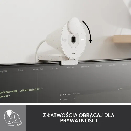 Kamera internetowa Logitech Brio 300 Biały