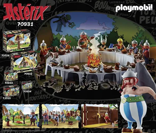 Playmobil 70931 Asterix большой деревенский праздник