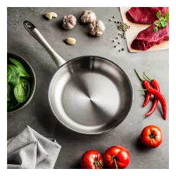 FISSLER Catania 24 cm - patelnia ze stali nierdzewnej