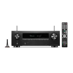 Amplituner Denon AVR-X1700H 7.2-kanałowy Dolby Atmos DTS X Wi-Fi Bluetooth AirPlay Czarny