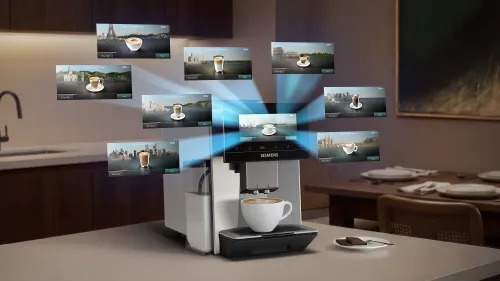 Автоматическая кофемашина Siemens EQ900 iAroma TQ923E43 холодный кофе