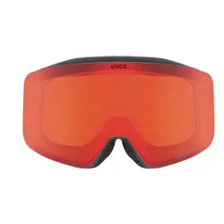 Gogle Uvex Pwdr FM Black matt/Red S2 2025