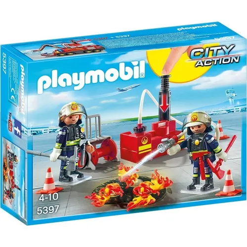 Playmobil yangın Söndürücülü itfaiye binası (5397)