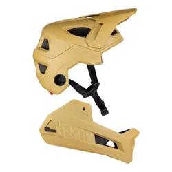 Kask rowerowy dla dorosłych full face Force Venom z odpinaną szczęką