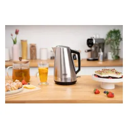 Электрический чайник Zelmer Elegant Line серебряно-черный