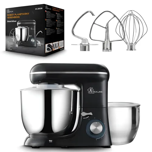 Robot kuchenny planetarny EXTRALINK Home EX.26538 1400W z trzema końcówkami