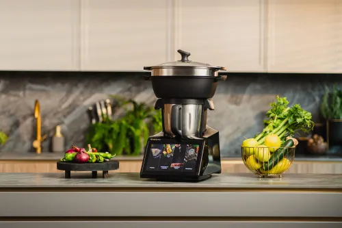 Wielofunkcyjny robot kuchenny ICOOOK 3.0 PLUS MRK-48P (WiFi) z wagą i krajarką w kostkę