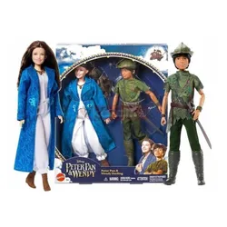 LALKA DISNEY Piotruś Pan i Wendy Darling, zestaw 2 lalek HNY36