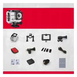 Kamera AgfaPhoto Realimove AC5000 Srebrny