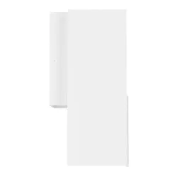 Okap VDB Cube P Glass Biały