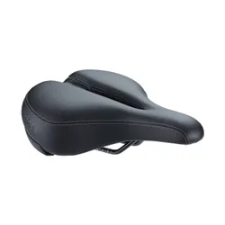 Siodełko rowerowe BBB Cycling SoftShape Relaxed Anatomic 205 mm black
