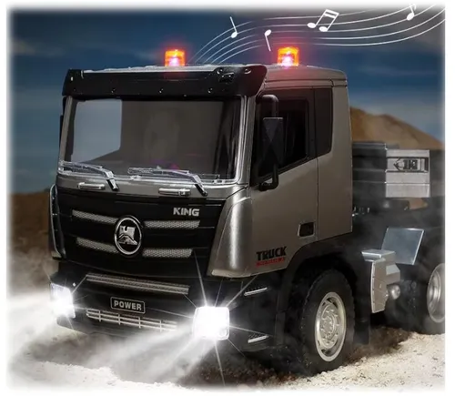 Zdalnie sterowany samochód COIL RC Auto ciężarowe na pilota laweta aku LED 1:18