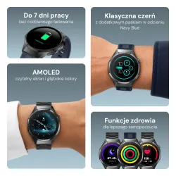 Smartwatch Forever SW-720 xBase Granatowy