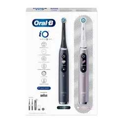 Oral-B Elektrikli Diş Fırçası Seti IO Serisi 9 Siyah + Pembe