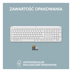 Klawiatura membranowa Logitech Signature Slim K950 Biały