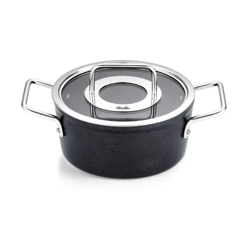 FISSLER Adamant 18 cm - garnek aluminiowy z pokrywką