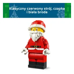 LEGO 40820 Powiększona minifigurka Świętego Mikołaja