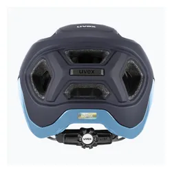 Kask rowerowy UVEX React deep space/azure matt