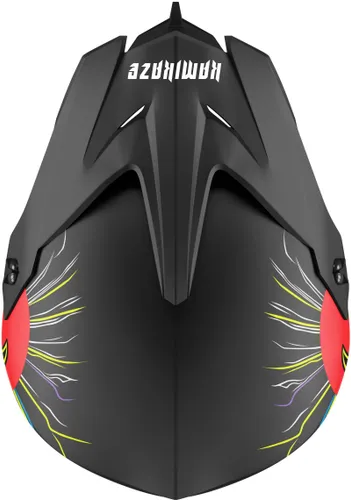 Kask KAMIKAZE Tokyo Drift Czarny Full Face (rozmiar XL)