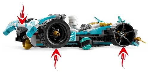 LEGO Ninjago 71791 сила Дракона Зейна-гонщик спинджитцу