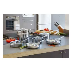 DEMEYERE Industry 5 24 cm - patelnia ze stali nierdzewnej