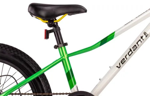 Rower dziecięcy SUN BABY Verdant Calix 20 dla chłopca Biało-zielono-żółty