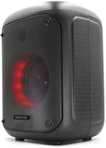 Głośnik mobilny SQUEAK Beatflow Radio FM Czarny