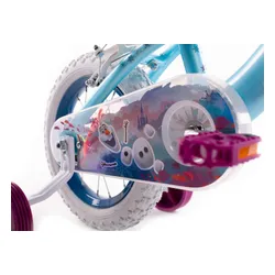 Rower dziecięcy HUFFY Disney Kraina Lodu 12 cali dla dziewczynki Niebieski