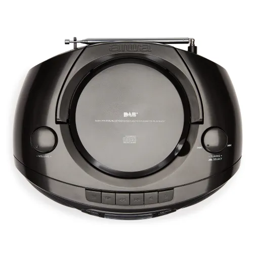 Radiomagnetofon Aiwa Boombox BBTC-660DAB/BK Bluetooth DAB+ Czarny