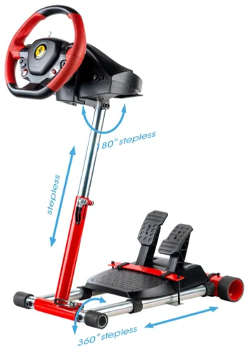 Stojak Wheel Stand Pro V2 ROSSO dla Thrustmaster F458/SPIDER/T80/T100/F430