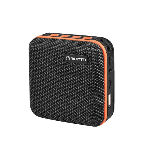 Głośnik Bluetooth Manta SPK01GO 10W Radio FM Czarny