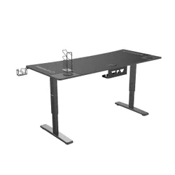 Biurko Ultradesk CRUISER 160cm Regulacja wysokości Czarny