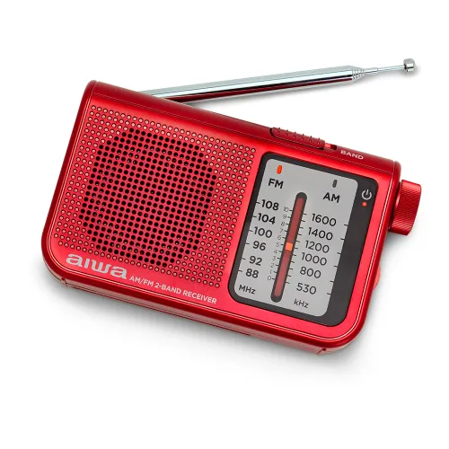Radioodbiornik Aiwa RS-55/RD Radio FM Czerwony
