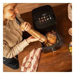 Air Fryer Frytkownica beztłuszczowa CECOTEC Cecofry&Grill Smoking 4500 3 w 1 z ukrytym grillem i wędzarnią