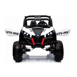 Auto Na Akumulator Dla 2 Dzieci Jeep Xmx603 Mp4 Buggy 4X4 Pilot Skóra Eva LED