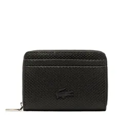 Küçük Kadın Cüzdanı Lacoste Xs Zip Para Cüzdanı NF3855KL Noir 000