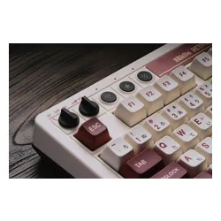 Klawiatura mechaniczna 8BitDo Mechanical Keyboard Fami Edition Kailh Box Brown V2 Brązowy