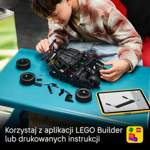 LEGO TECHNIC 42239 Batmobile Tumbler, zestaw klocków 12+ sterowany