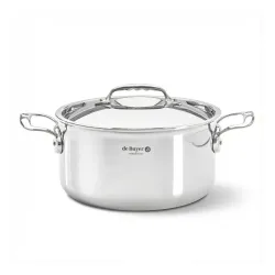 DE BUYER Affinity 3,4 l - garnek ze stali nierdzewnej z pokrywką