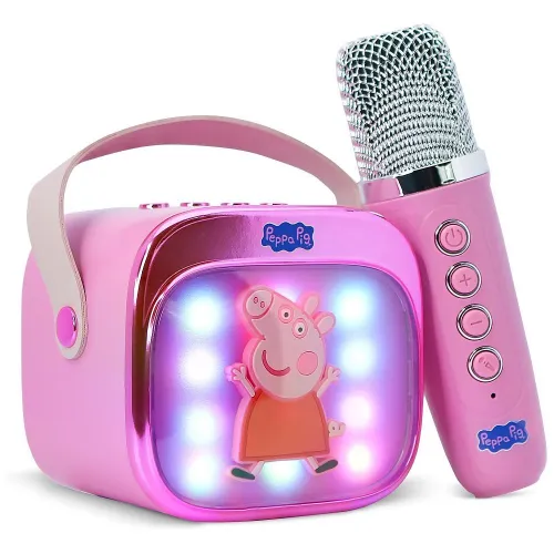 Mikrofon z głośnikiem Bluetooth OTL Technologies Peppa Pig 5W Różowy