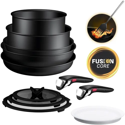 Zestaw garnków TEFAL Ingenio Excellence Fusion P0059502 (11 elementów) z powłoką Fusion Core