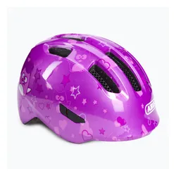 Kask rowerowy dziecięcy ABUS Smiley 3.0 purple star